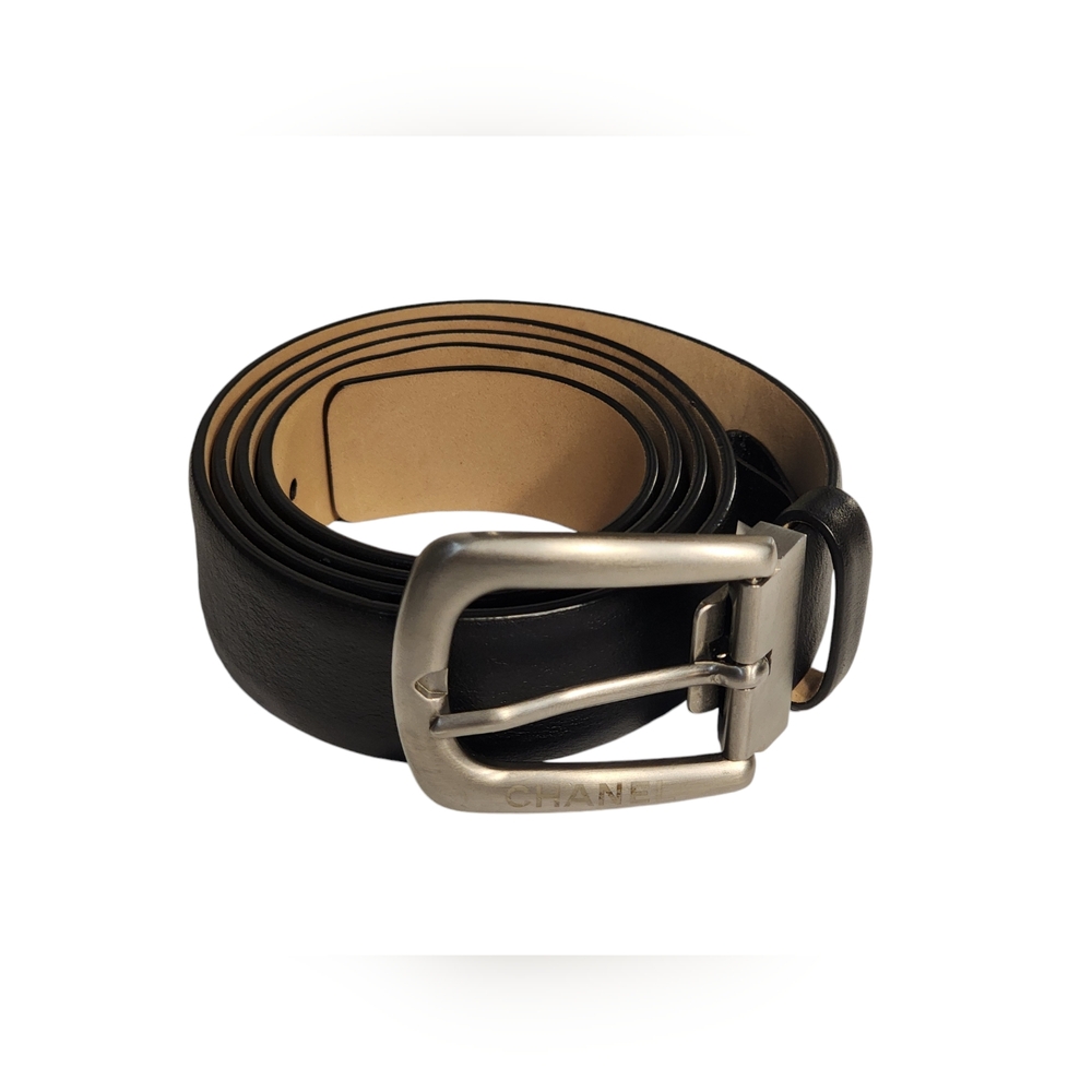 CHANEL - Belt - (Black/Silver)